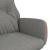 Scaun de relaxare, gri deschis, textil și PVC GartenMobel Dekor