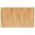 Blat de baie, maro deschis, 100x60x1,5 cm, lemn masiv tratat GartenMobel Dekor