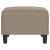 Taburet, gri taupe, 70x55x41 cm, microfibră GartenMobel Dekor