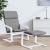 Scaun de relaxare, gri închis, material textil GartenMobel Dekor