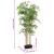 Arbore din bambus artificial 1605 de frunze 180 cm verde GartenMobel Dekor