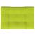 Pernă de paleți, verde aprins, 120x80x12 cm, material textil GartenMobel Dekor