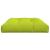 Pernă de paleți, verde aprins, 120x80x12 cm, material textil GartenMobel Dekor