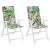 Perne de scaun spătar înalt, 2 buc., multicolor, textil oxford GartenMobel Dekor
