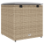 Cutie de depozitare pentru exterior Bej Rattan sintetic Medie GartenMobel Dekor