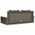 Balansoar cu perne gri 119x56x48 cm, poliratan GartenMobel Dekor