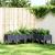 Jardinieră de grădină cu picioare, albastru gri, 160x120x42 cm, PP GartenMobel Dekor
