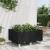 Jardinieră de grădină cu picioare, negru, 100x80x54 cm, PP GartenMobel Dekor