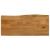Blat masă cu margini, 90x40x3,8 cm, lemn masiv mango GartenMobel Dekor