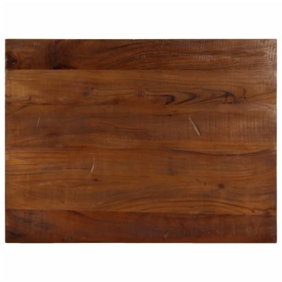 Blat de masă, 70x60x2,5 cm, dreptunghiular, lemn masiv reciclat GartenMobel Dekor