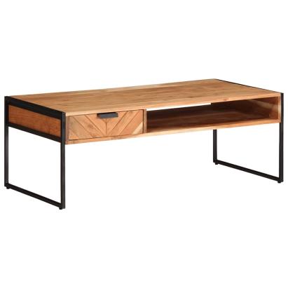 Măsuță de cafea, 110x55x40 cm, lemn masiv acacia GartenMobel Dekor