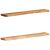 Rafturi de perete 2 buc 100x20x3,5 cm Lemn masiv de salcâm GartenMobel Dekor
