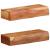 Rafturi de perete 2 buc 40x17x8 cm din lemn masiv de salcâm GartenMobel Dekor