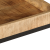 Masa laterală 35x35x45 cm Lemn Solid Mango Aspru GartenMobel Dekor