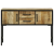 Dulap, 100x35x70 cm, lemn masiv mango brut GartenMobel Dekor