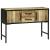 Dulap, 100x35x70 cm, lemn masiv mango brut GartenMobel Dekor