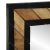 Oglinzi 2 buc 50x2x50 cm Lemn solid de Acacia GartenMobel Dekor