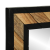 Oglindă 90x2x50 cm Lemn solid de acacia GartenMobel Dekor