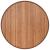 Covor rotund, natural, 60 cm, bambus GartenMobel Dekor