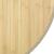 Covor rotund, natural deschis, 60 cm, bambus GartenMobel Dekor