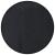 Covor rotund, negru, 80 cm, bambus GartenMobel Dekor