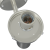Lampa de perete exterioară din oțel inoxidabil argintiu IP44 GartenMobel Dekor