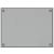 Placă magnetică de perete neagră 80x60 cm din sticlă securizată GartenMobel Dekor