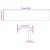 Pervaz 2 buc lemn masiv de stejar netratat 70x15x2 cm GartenMobel Dekor
