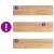 Pervaz 2 buc lemn masiv de stejar netratat 80x20x2 cm GartenMobel Dekor