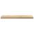 Pervaz 2 buc lemn masiv de stejar netratat 80x20x2 cm GartenMobel Dekor