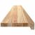Pervaz 2 buc lemn masiv de stejar netratat 160x20x2 cm GartenMobel Dekor
