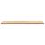 Pervaz 2 buc lemn masiv de stejar netratat 110x25x2 cm GartenMobel Dekor
