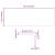 Pervaz 2 buc lemn masiv de stejar netratat 70x30x2 cm GartenMobel Dekor