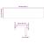 Pervaz 2 buc lemn masiv de stejar netratat 110x30x2 cm GartenMobel Dekor