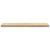 Pervaz 2 buc lemn masiv de stejar netratat 110x30x2 cm GartenMobel Dekor