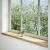 Pervaz 2 buc lemn masiv de stejar netratat 140x30x2 cm GartenMobel Dekor