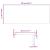 Pervaz 2 buc lemn masiv de stejar netratat 100x40x2 cm GartenMobel Dekor