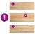Pervaz 2 buc lemn masiv de stejar netratat 120x40x2 cm GartenMobel Dekor