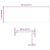 Pervaz 2 buc lemn masiv de stejar netratat 120x40x2 cm GartenMobel Dekor