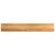 Pervaz 2 buc lemn masiv de maro deschis 100x15x2 cm GartenMobel Dekor