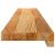 Pervaz 2 buc lemn masiv de maro deschis 110x15x2 cm GartenMobel Dekor