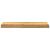 Pervaz 2 buc lemn masiv de maro deschis 70x20x2 cm GartenMobel Dekor