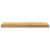 Pervaz 2 buc lemn masiv de maro deschis 80x20x2 cm GartenMobel Dekor