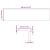 Pervaz 2 buc lemn masiv de maro deschis 80x20x2 cm GartenMobel Dekor