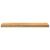 Pervaz 2 buc lemn masiv de maro deschis 90x20x2 cm GartenMobel Dekor