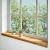 Pervaz 2 buc lemn masiv de maro deschis 110x20x2 cm GartenMobel Dekor