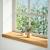 Pervaz 2 buc lemn masiv de maro deschis 80x25x2 cm GartenMobel Dekor