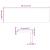 Pervaz 2 buc lemn masiv de maro deschis 80x25x2 cm GartenMobel Dekor