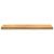 Pervaz 2 buc lemn masiv de maro deschis 100x25x2 cm GartenMobel Dekor