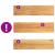 Pervaz 2 buc lemn masiv de maro deschis 100x30x2 cm GartenMobel Dekor